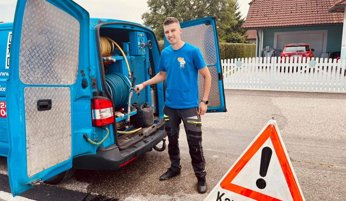 Geschäftsführer bei der Arbeit